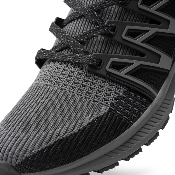 [DuraLife] Men's Breathable Slip-On Sneakers - BLACK - 4